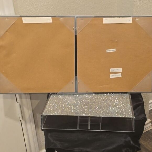 Crystal Luxe Bath Time With Chanel 2-PC Framed Canvas Wall Decor - Picture 9 of 10